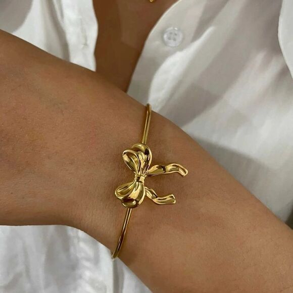 Boho bow bangle M1031 - Picture 1 of 5